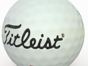 golf ball wite 3D-Modell