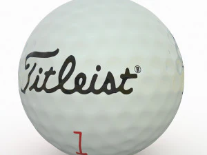 golf ball wite 3D Model