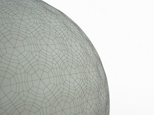 golf ball wite Model 3D