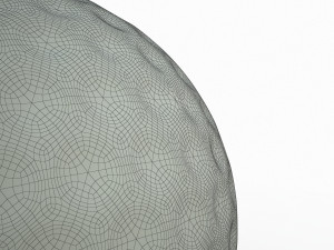 golf ball wite Model 3D