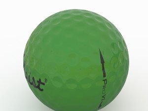 golf ball green 3Dモデル
