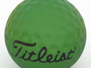 golf ball green 3Dモデル