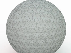 golf ball red 3D Model