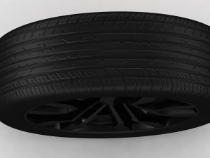 volkswagen touareg 2019 wheel 3D Model