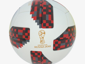 football ball world cup 3D Model