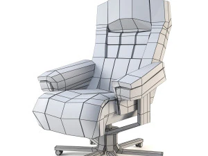 cadeira de escrit&oacute;rio Modelo 3D