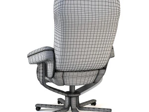 cadeira de escrit&oacute;rio Modelo 3D