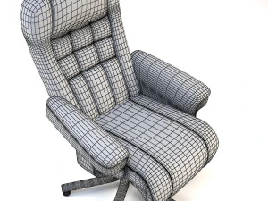 cadeira de escrit&oacute;rio Modelo 3D