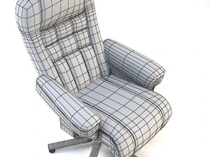 cadeira de escrit&oacute;rio Modelo 3D