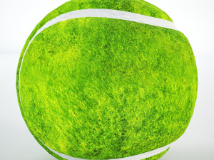 tennis ball low-poly 3D Модель