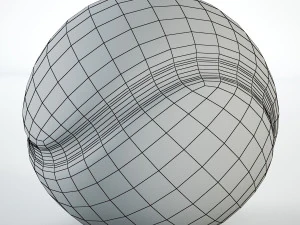 tennis ball low-poly 3D Model