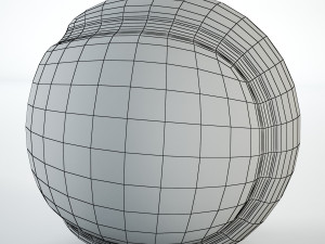 tennis ball low-poly 3D Модель