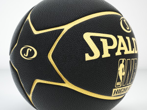 basketball ball low-poly 3D मॉडल