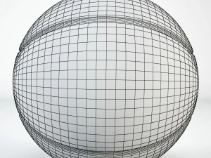 basketball ball low-poly 3D Model