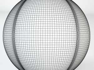 basketball ball low-poly 3D मॉडल