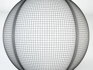 basketball ball low-poly 3D Model