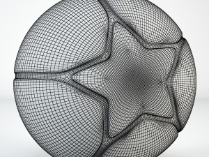 basketball ball low-poly 3D मॉडल