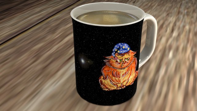 coffee mug 3D Model .c4d .max .obj .3ds .fbx .stl .blend 