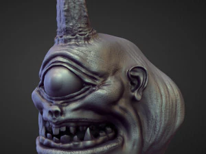 45 HEADS high poly sculpts 3D Model