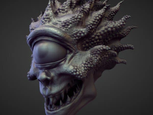 45 HEADS high poly sculpts 3D Model