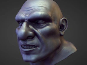 45 HEADS high poly sculpts 3D Model