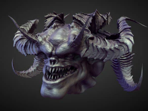 45 HEADS high poly sculpts 3D Model