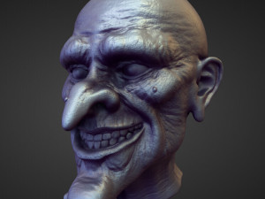 45 HEADS high poly sculpts 3D Модель