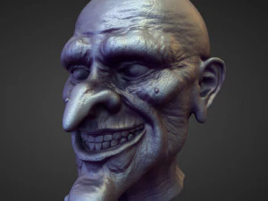 45 HEADS high poly sculpts 3D Model