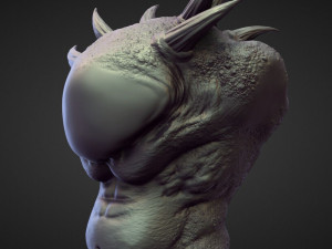 45 TORSOS high poly sculpts Model 3D