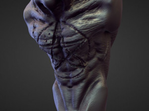 45 TORSOS high poly sculpts Model 3D