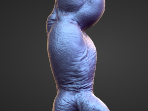 ARM1 high poly sculpt Modelo 3D