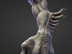 ARM4 hoog polysculptuur 3D Model