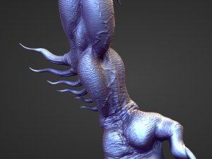 ARM4 high poly sculpt Modelo 3D
