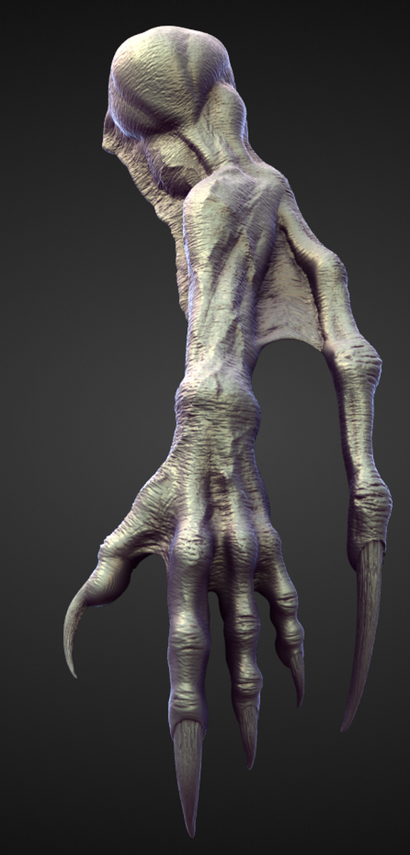 Clawed Monster Arms - 3D Model by Game-Ready Studios