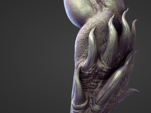 ARM6 high poly sculpt Modelo 3D
