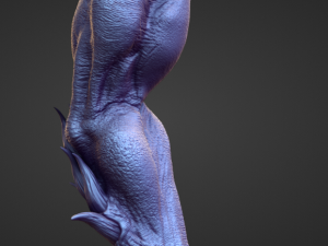 ARM6 high poly sculpt 3D-Modell