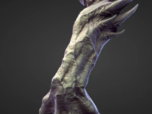 ARM7 hoog polysculptuur 3D Model