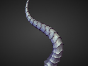 45 HORNS high poly sculpts Model 3D
