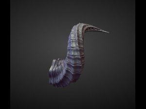 45 HORNS high poly sculpts Model 3D