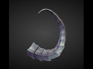 45 HORNS high poly sculpts Model 3D