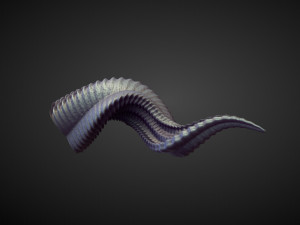 45 HORNS high poly sculpts Model 3D