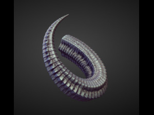 45 HORNS high poly sculpts Model 3D
