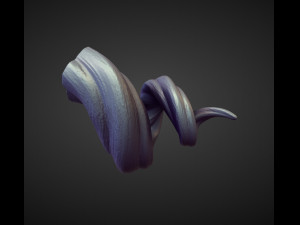 45 HORNS high poly sculpts Model 3D