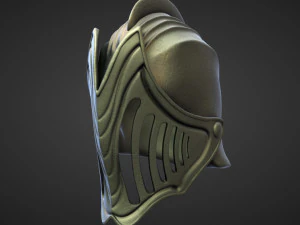 15 HELMETS Low poly and high poly 3D Model