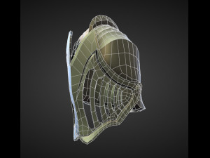 15 HELMETS Low poly and high poly Model 3D