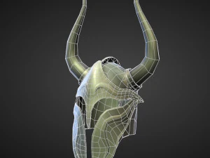 15 HELMETS Low poly and high poly 3D Model