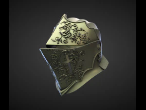 15 HELMETS Low poly and high poly 3D Model