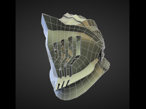 15 HELMETS Low poly and high poly Model 3D