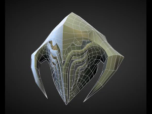 15 HELMETS Low poly and high poly 3D Model