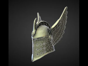 15 HELMETS Low poly and high poly 3D Model